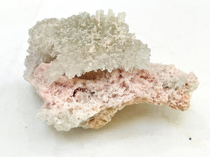 Rare Rhodochrosite Specimen, Natural Pink Rhodochrosite Specimen from Bulgaria, Pink Crystal, Rhodochrosite Cluster, Crystal Gift