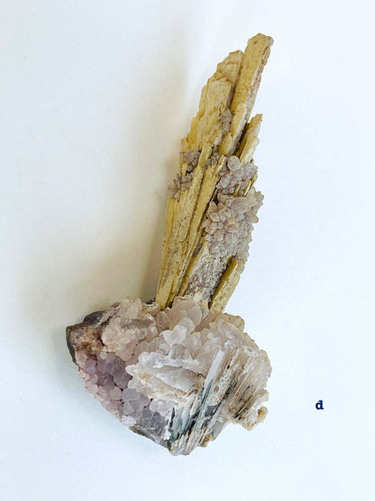 Calcite, Amethyst Flower, Anhydrite Mineral Specimen