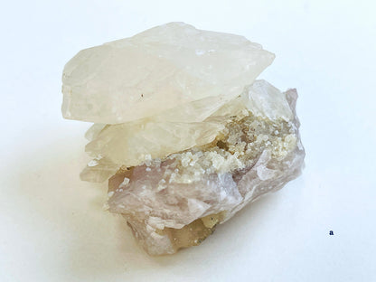 Calcite, Amethyst Flower, Anhydrite Mineral Specimen