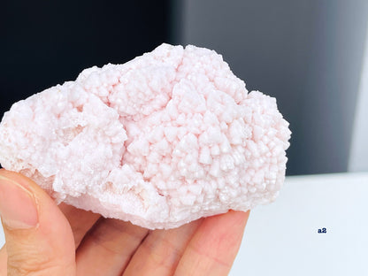 Rare Mangano Calcite Specimen, Natural Pink Mangano Calcite Specimen from Bulgaria, Pink Crystal, Mangano Calcite Cluster, Crystal Gift