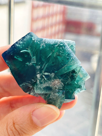 Diana Maria Fluorite -Hidden Forest Fluorite, Diana Maria, Frosterley, Weardale, England. Mineral Specimen.Collectors Fluorite-11