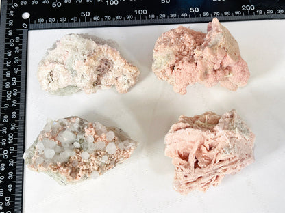 Rare Rhodochrosite Specimen, Natural Pink Rhodochrosite Specimen from Bulgaria, Pink Crystal, Rhodochrosite Cluster, Crystal Gift