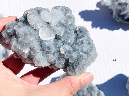 Super Sparkling Chalcedony Crystal specimen