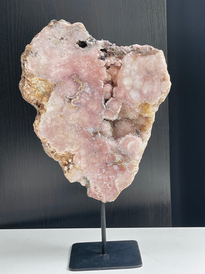 Pink Amethyst Slab, 2.57kg Dreamy Rough Pink Amethyst Druzy Slabs, Pink Amethyst Crystal,Crystal Gift,Home decor Home Decor