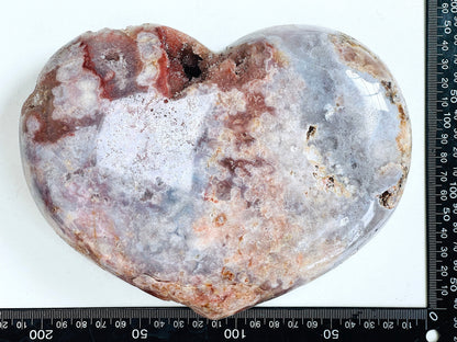 Pink Amethyst Heart, 2.5kg Statement Piece XXL Pink Amethyst Druzy Heart on Metal Stand, Pink Amethyst Crystal Heart,  Crystal Gift,