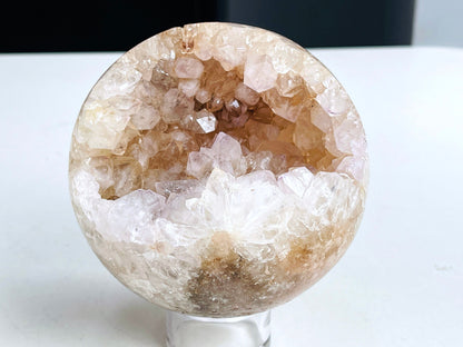 Pink Amethyst Sphere, Super Special Pink Amethyst Sphere, Dreaming Pink Amethyst Sphere , Sparkling Pink Amethyst Sphere, Crystal Gift