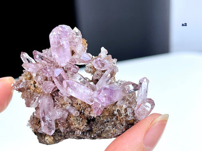 Vera Cruz Amethyst Cluster on Matrix, High Quality Vera Cruz Amethyst Specimen, Vera Cruz Amethyst Point, Natural Vera Cruz Amethyst Crystal