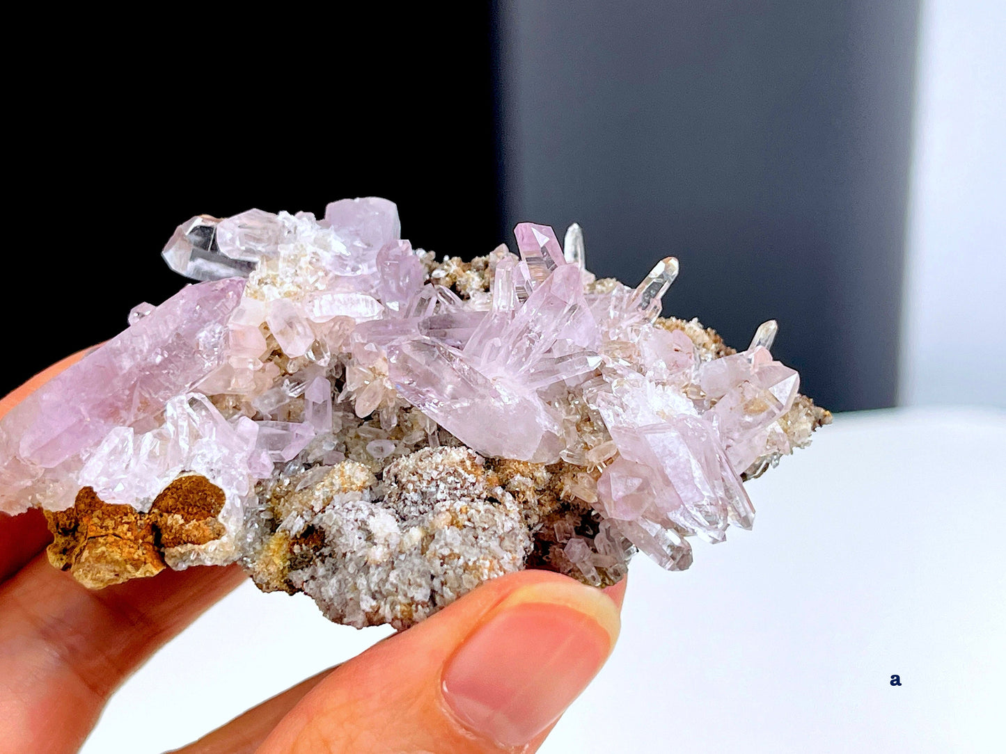 Vera Cruz Amethyst Cluster on Matrix, High Quality Vera Cruz Amethyst Specimen, Vera Cruz Amethyst Point, Natural Vera Cruz Amethyst Crystal