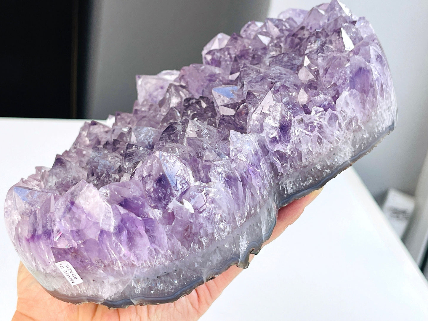 1.87kg Druzy Amethyst Crystal Heart