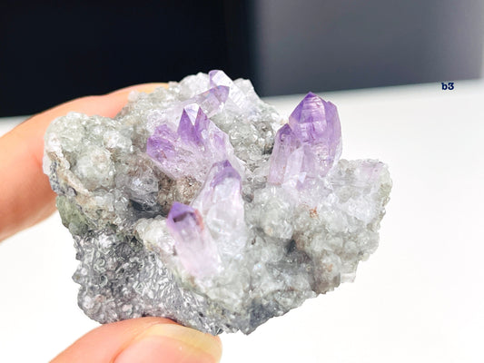 Vera Cruz Amethyst Cluster on Matrix, High Quality Vera Cruz Amethyst Specimen, Vera Cruz Amethyst Point, Natural Vera Cruz Amethyst Crystal