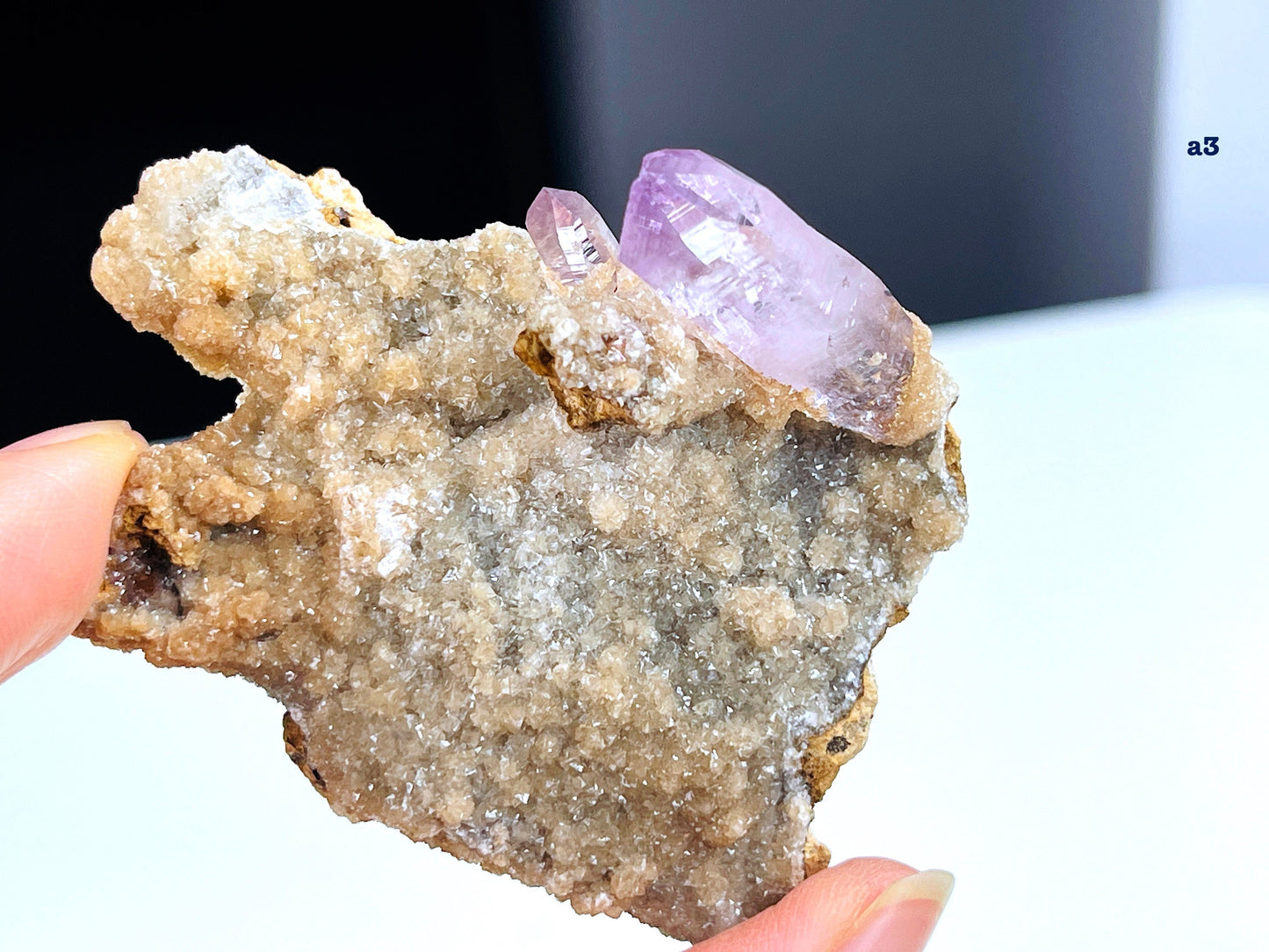 Vera Cruz Amethyst Cluster on Matrix, High Quality Vera Cruz Amethyst Specimen, Vera Cruz Amethyst Point, Natural Vera Cruz Amethyst Crystal