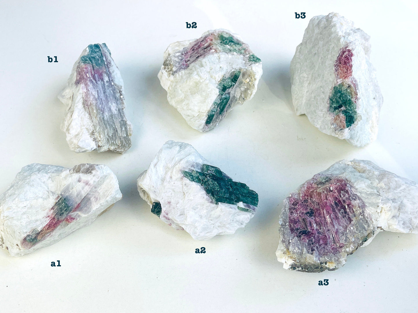 Watermelon Tourmaline Specimen, multicolor tourmaline , raw bi-color tourmaline, natural watermelon tourmaline specimen, crystal gift-3