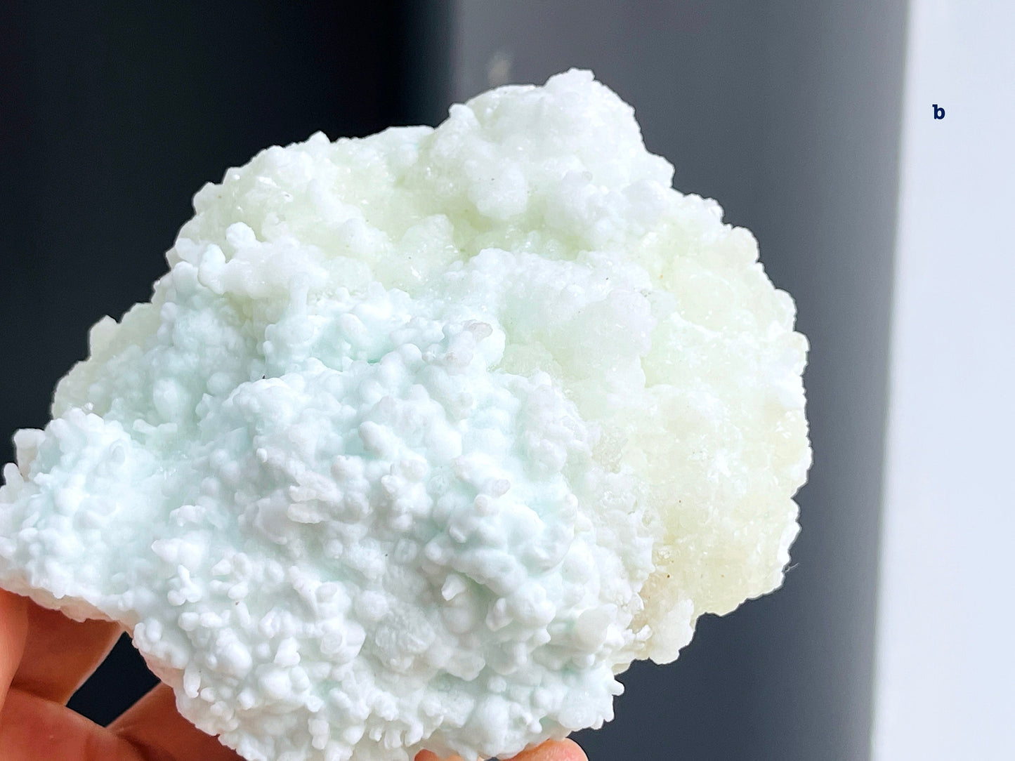 Rare Morocco Blue Aragonite Mineral Specimen