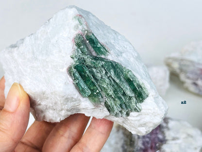 Watermelon Tourmaline Specimen, multicolor tourmaline , raw bi-color tourmaline, natural watermelon tourmaline specimen, crystal gift-1