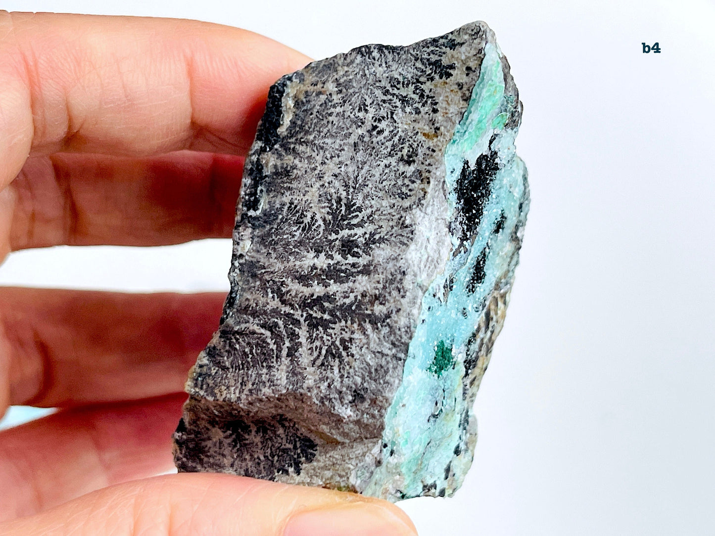 Dendritic Chrysocolla Specimen from Congo-N4