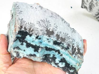 Dendritic Chrysocolla Specimen from Congo