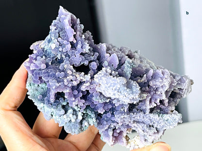 Amazing Grape Agate Cluster Specimen