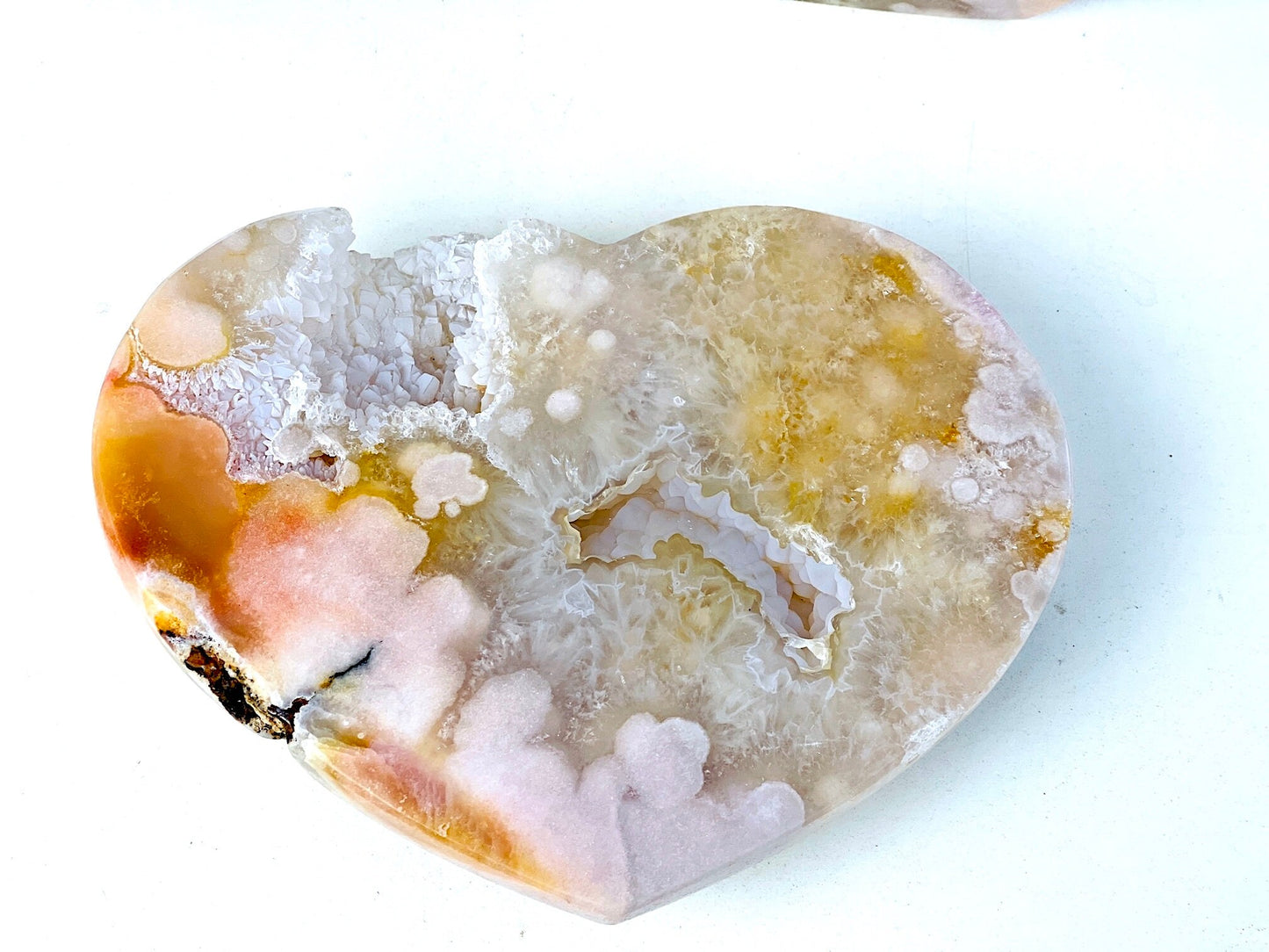 Pink Amethyst, 2.75kg High Quality Paired Pink Amethyst Heart, Pink Amethyst Heart Set, Pink Amethyst Crystals, Crystal Gift, Wedding Gift