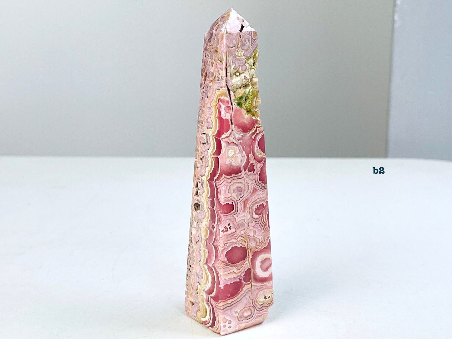 Rhodochrosite Tower, Argentina Rhodochrosite Towers, Super Special Rhodochrosite Points from Argentina, Pink Rhodochrosite,Crystal Gift P1