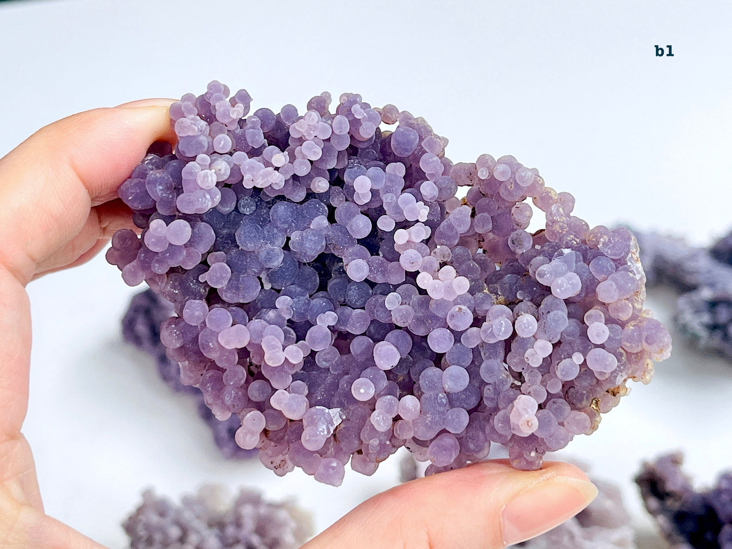 Amazing Natural Grape Agate Cluster Specimen2201