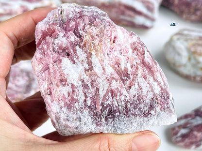 Pink Tourmaline with Quartz, Natural pink tourmaline in quartz matrix, Large Pink Tourmaline Chunk, Mineral Specimen, Healing Crystals -1