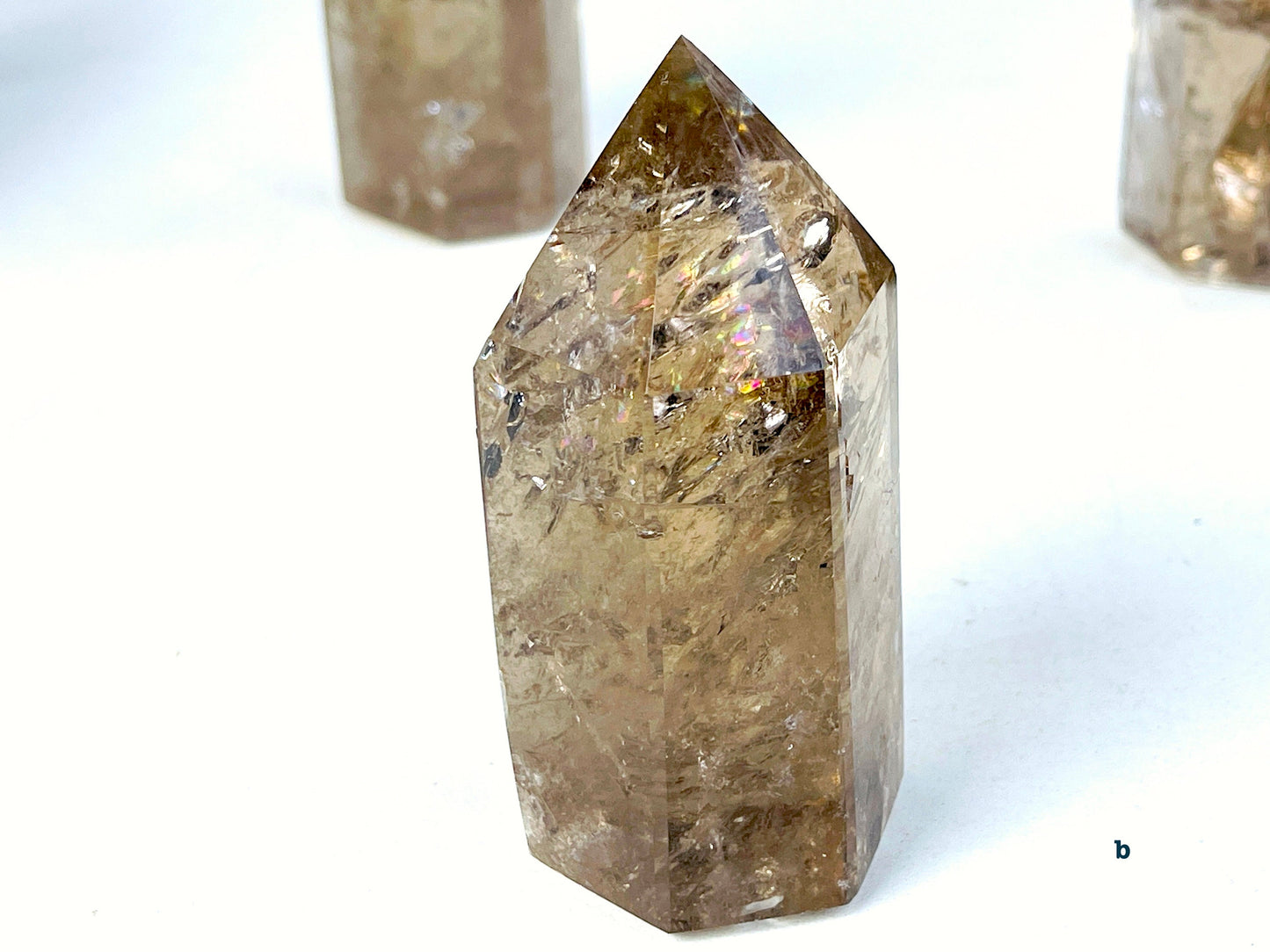 Super Extra Quality Natural Citrine/Smoky Citrine Point