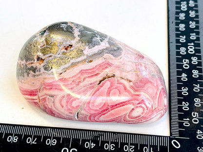 Rhodochrosite Freeform collector's piece, 261g statement Argentina Rhodochrosite Specimen,  rare crystals, crystal gift