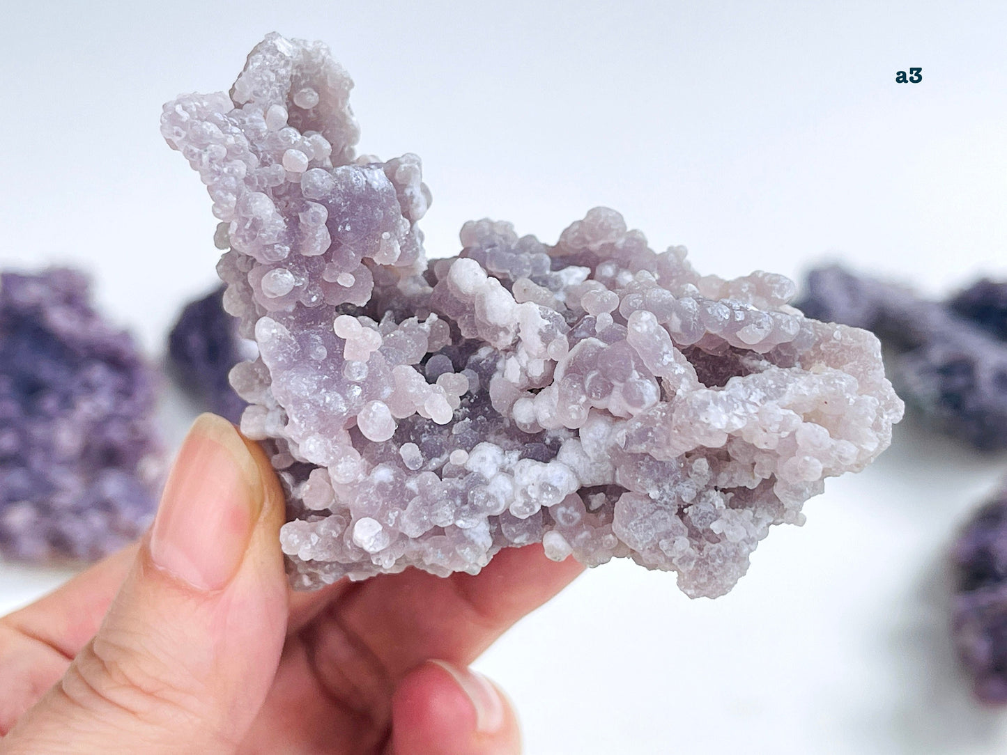 Amazing Natural Grape Agate Cluster Specimen2201