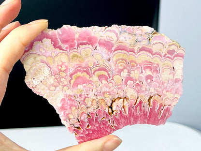 Extraordinary Rhodochrosite slab