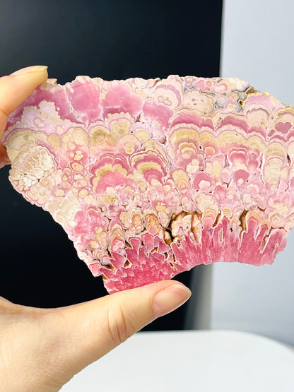 Extraordinary Rhodochrosite slab