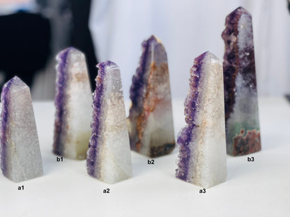 Super Extra Quality Druzy Amethyst Points -2