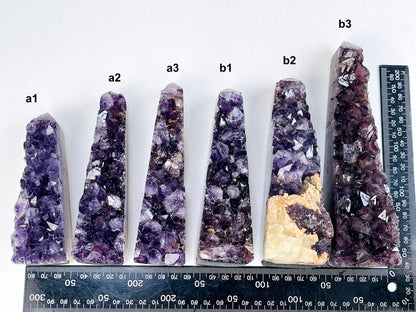 Super Extra Quality Druzy Amethyst Points -2