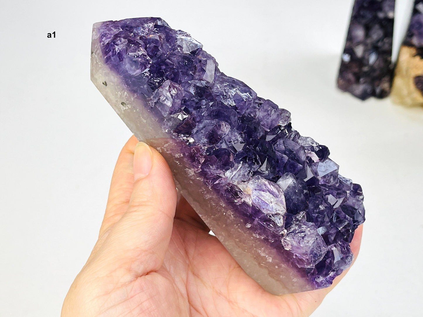 Super Extra Quality Druzy Amethyst Points -2