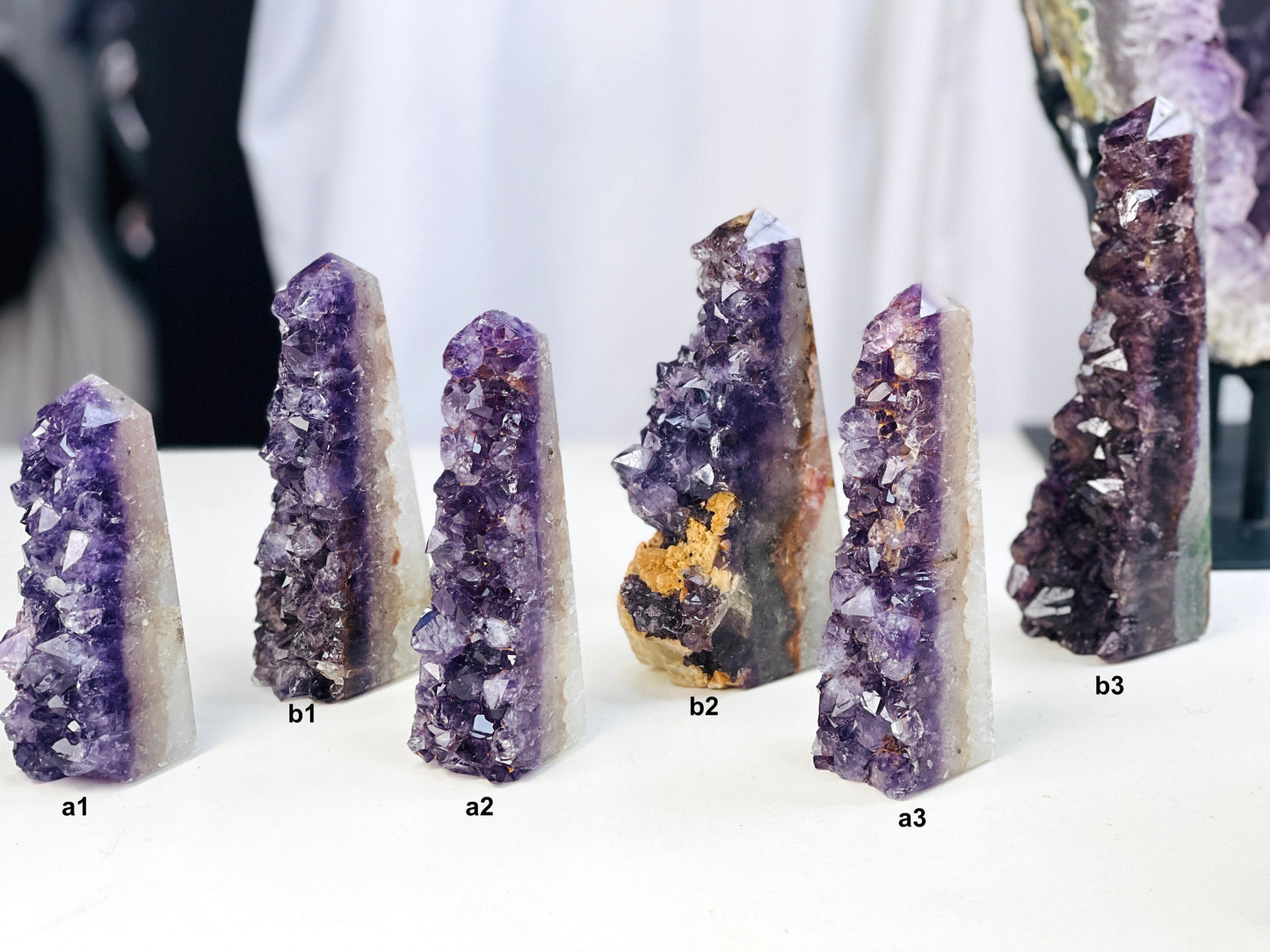 Super Extra Quality Druzy Amethyst Points -2