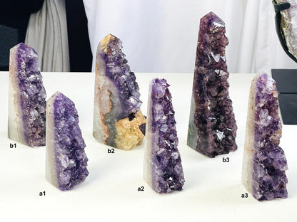 Super Extra Quality Druzy Amethyst Points -2