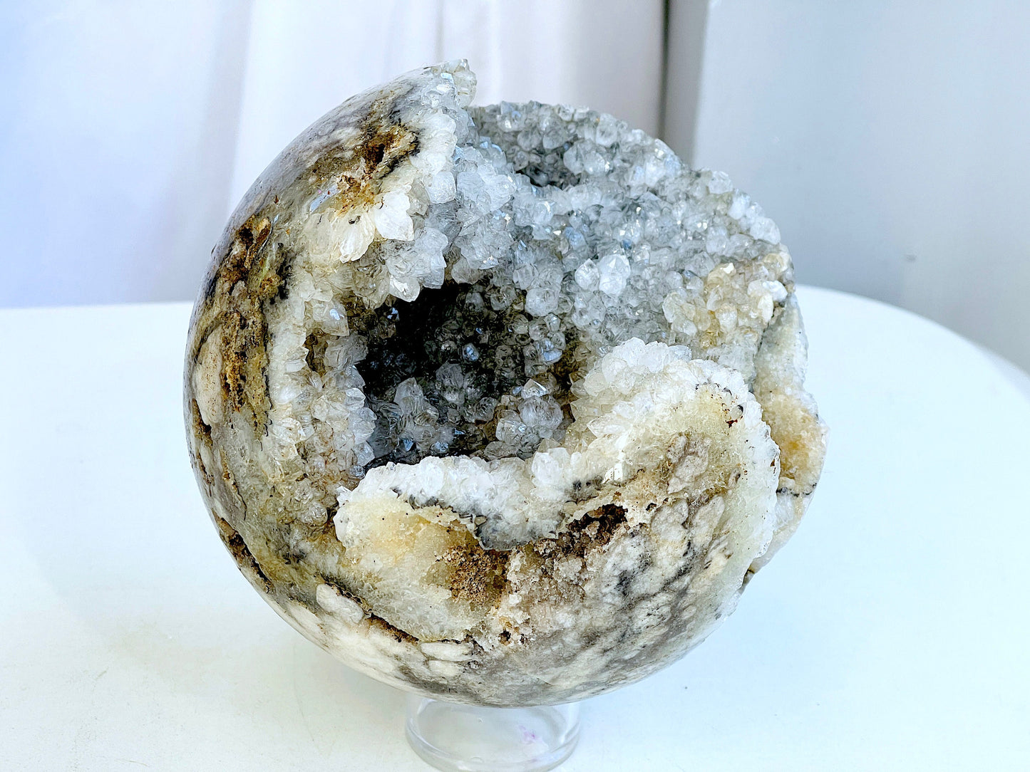 2.4kg Rare Druzy Jasper with Flowery formation