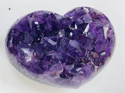 Amazing X Large Druzy Amethyst Crystal Heart