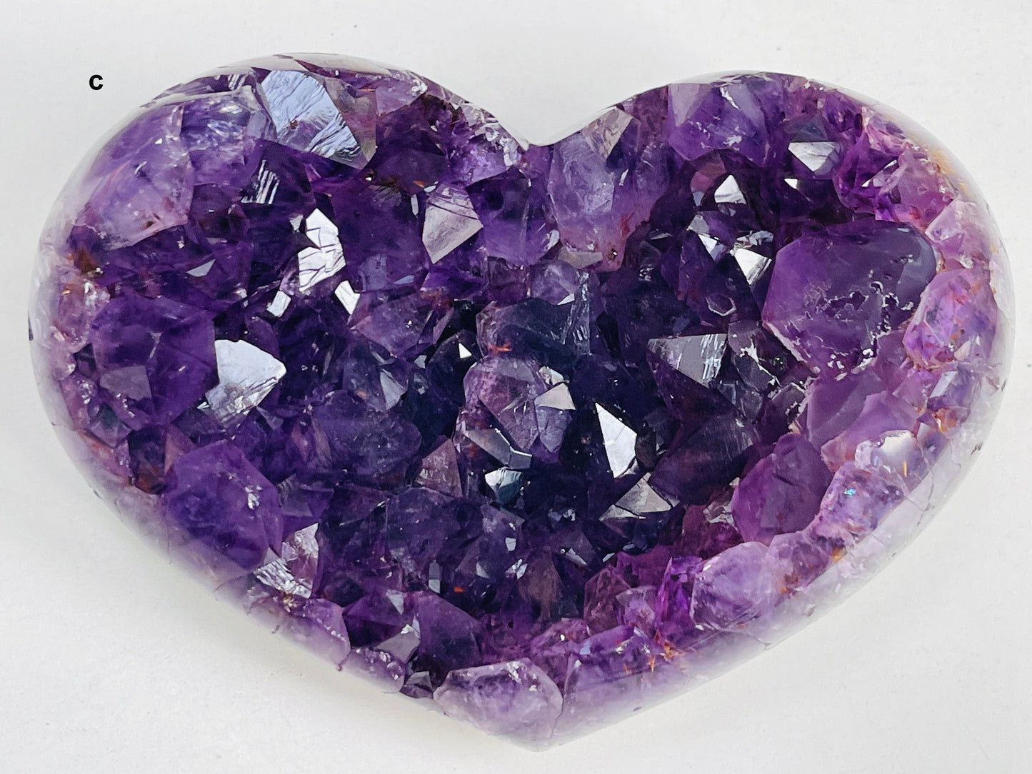 Amazing X Large Druzy Amethyst Crystal Heart