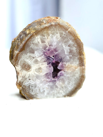 Druzy Agate Geode Cut Base