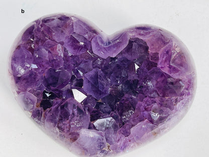 Amazing X Large Druzy Amethyst Crystal Heart