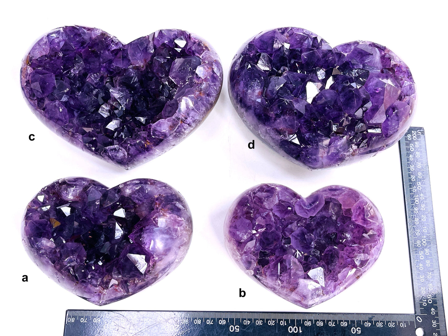 Amazing X Large Druzy Amethyst Crystal Heart