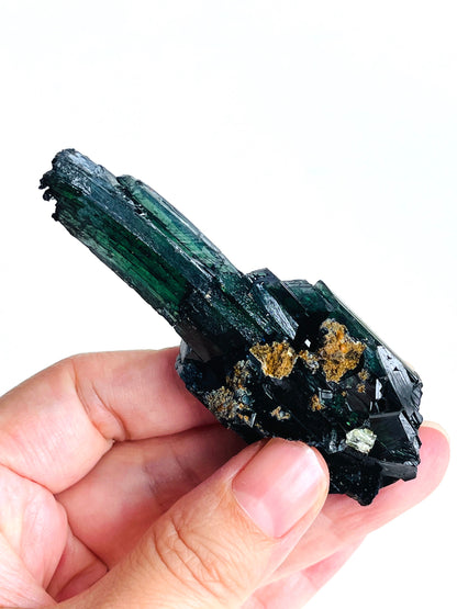 Rare Vivianite, High-Grade Natural Vivianite from Amazona, Brazil, Rare Crystal, Raw Vivianite Crystal, Crystal Cluster, Crystal Gift