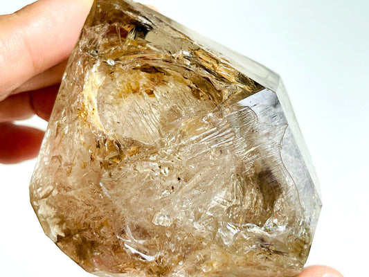 Rare Mexico Fenster diamond Quartz Specimen