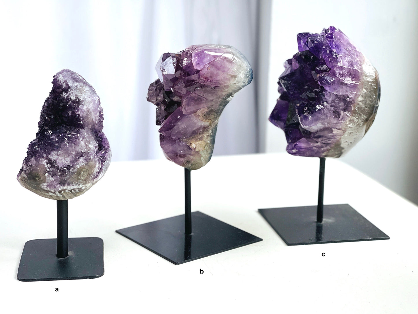 Large Amethyst Cluster  With Stand, premium Quality Amethyst on Stand, Self-standing Amethyst druzy, Amethyst Clusters