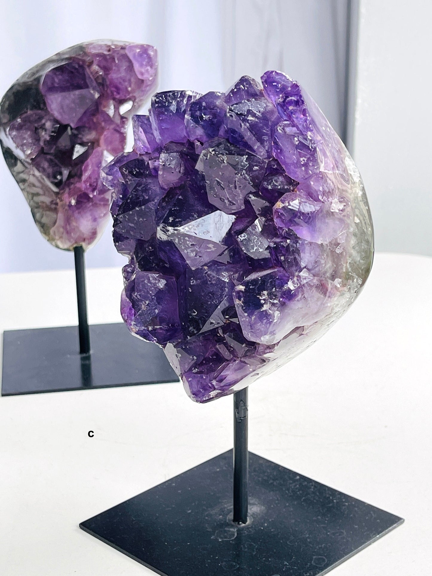 Large Amethyst Cluster  With Stand, premium Quality Amethyst on Stand, Self-standing Amethyst druzy, Amethyst Clusters