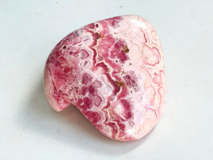 Rhodochrosite Freeform collector's piece, 529g statement Argentina Rhodochrosite Specimen,  rare crystals, crystal gift