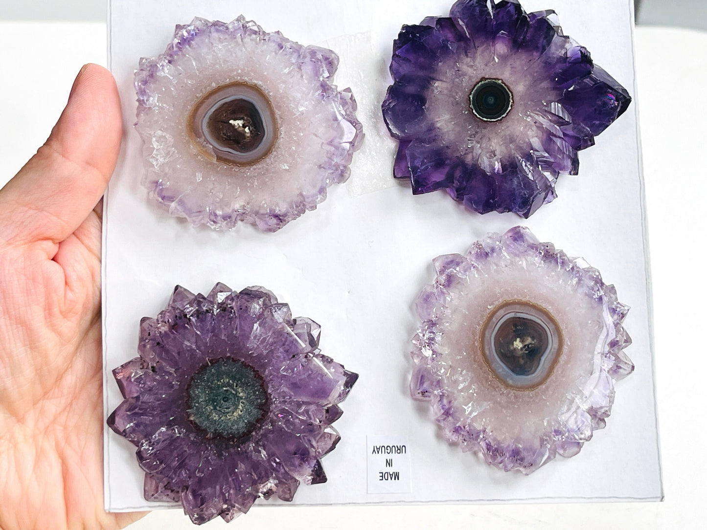 Amethyst Stalactite Eye Slice, 42-65mm