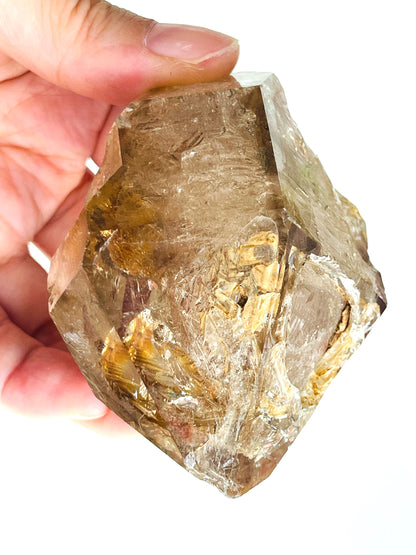 Rare Mexico Fenster diamond Quartz Specimen