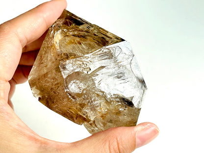 Rare Mexico Fenster diamond Quartz Specimen