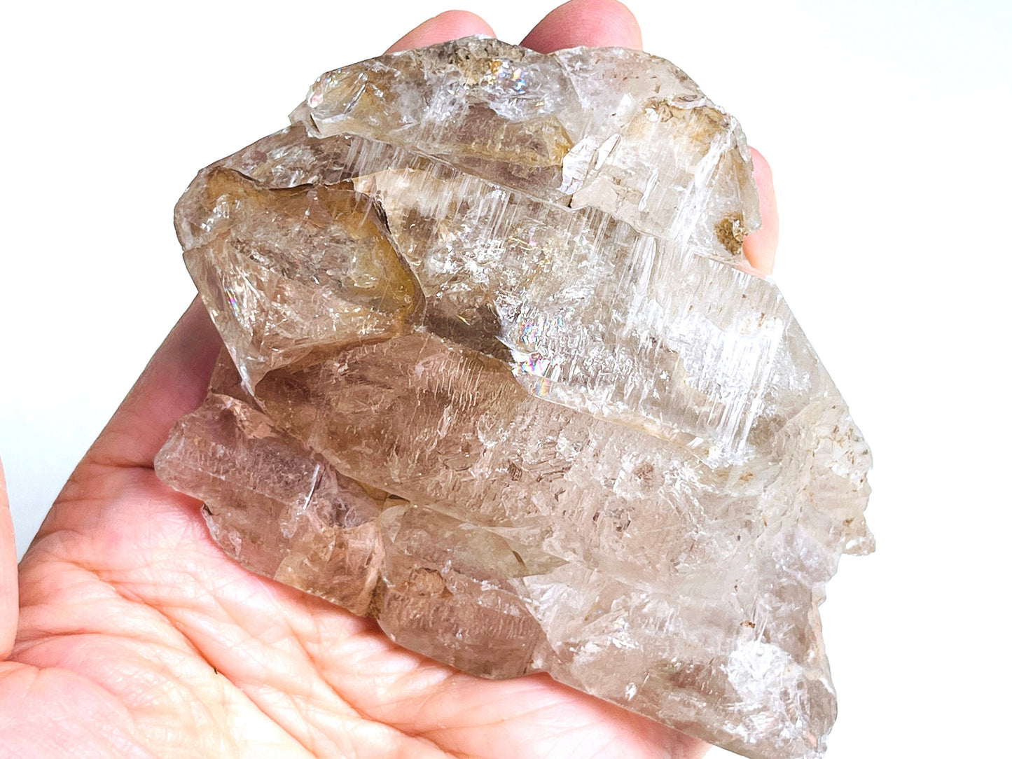 Rare Mexico Fenster diamond Quartz Specimen